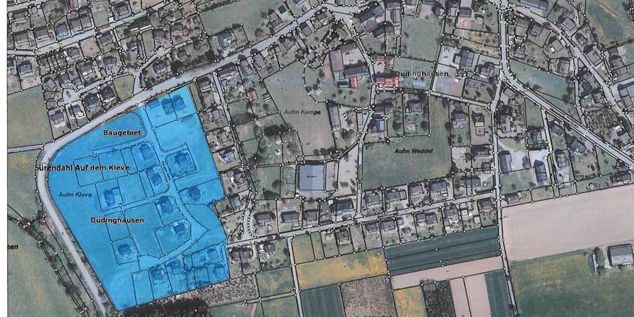 Baugebiet Medebach-Düdinghausen, Auf dem Kleve