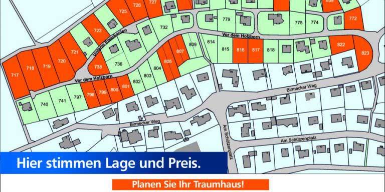 Baugebiet vor dem Holzborn