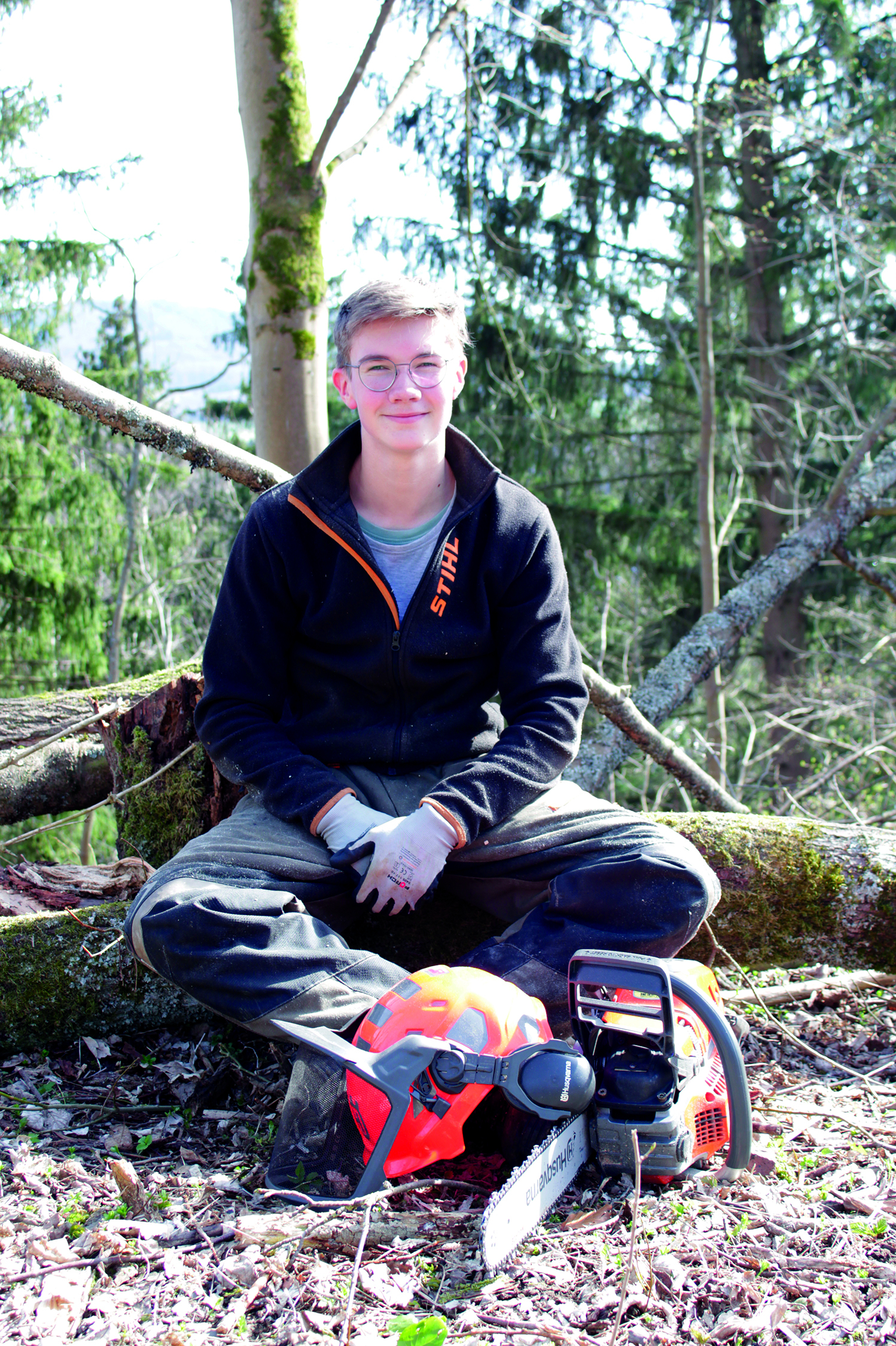 Forstwirt im Sauerland