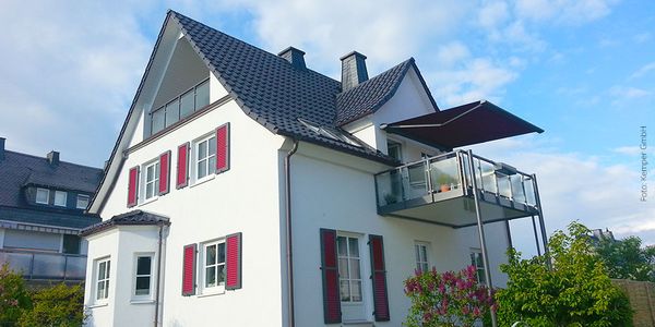 Anbaubalkon als Anlageobjekt zur Wertsteigerung. Foto: Kemper GmbH