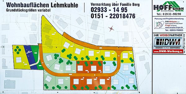 Lageplan Sundern-Stemel "Zur Lehmkuhle"
